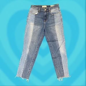 PACSUN STRAIGHT MULTI-DENIM HIGH WAISTED JEANS!! size 27